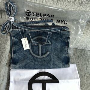 Telfar Medium Denim Shopper